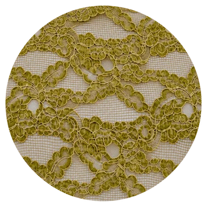 ENCAJE FLORAL EN RELIEVE